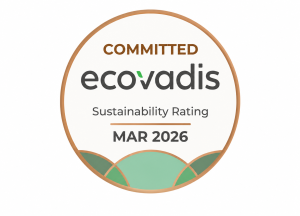 Badge EcoVadis Committed obtenu par CHASTAGNER en mars 2026